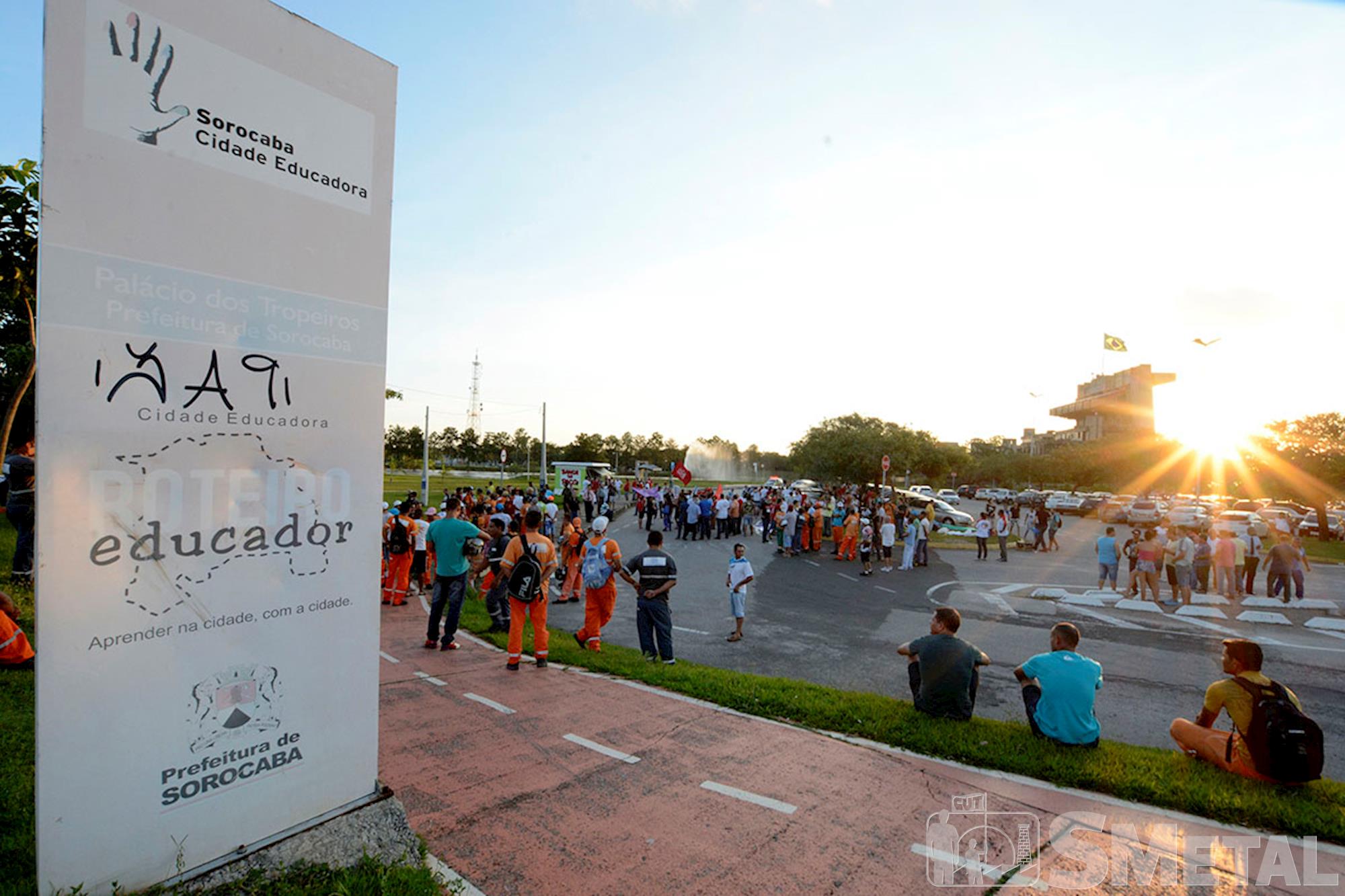 Movimentos realizam ato contra a Rede Globo