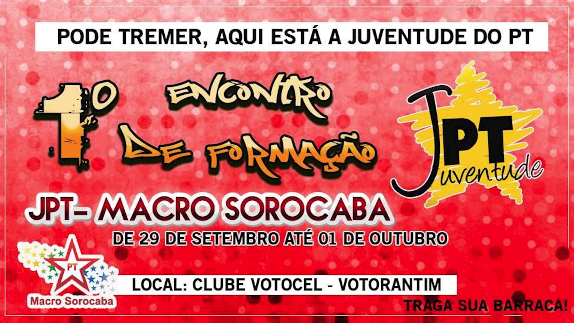 JPT Macro Sorocaba promove encontro regional de formação para jovens