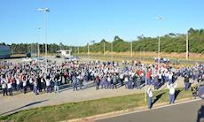 SMetal promove ato em defesa de emprego na categoria metalúrgica