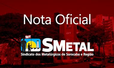 Nota do SMetal sobre as demissões em massa por justa causa na categoria