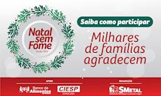 Natal sem Fome chega às ruas e às fábricas de Sorocaba