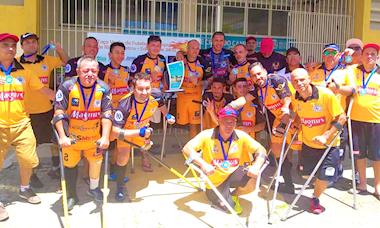 Time sorocabano de futebol de amputados é campeão da Taça Verão