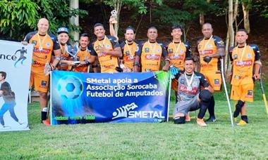 Esporte: Sorocaba Futebol de Amputados vence torneio em Leme