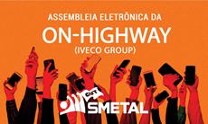 Assembleia Eletrônica dos trabalhadores da Iveco Group do Brasil; vote aqui