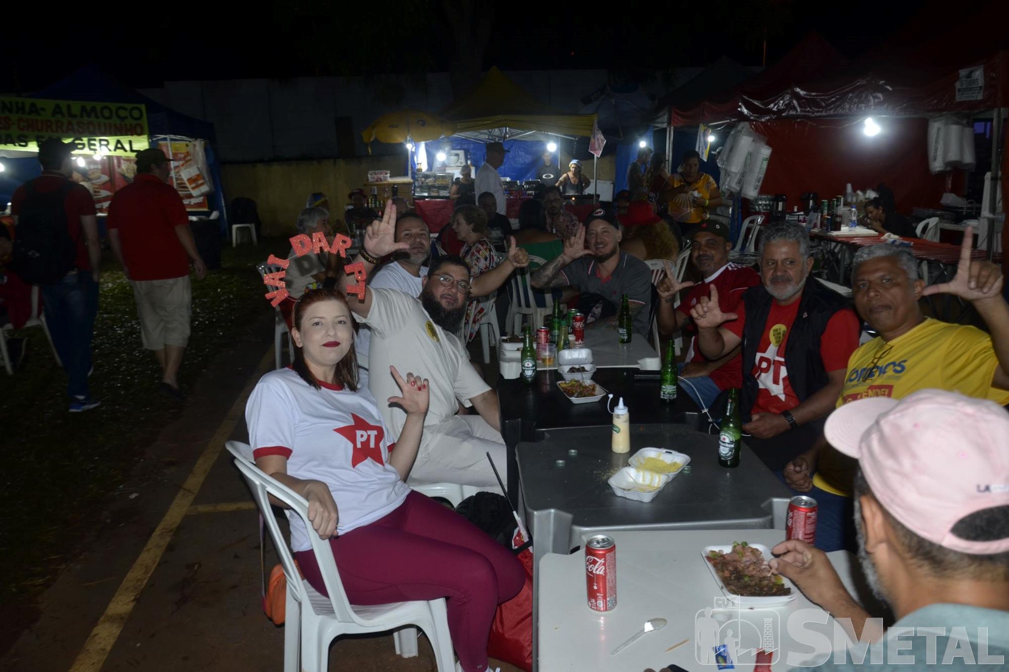Vagner Santos , Diretores do SMetal e militantes participam da posse de Lula; veja as fotos